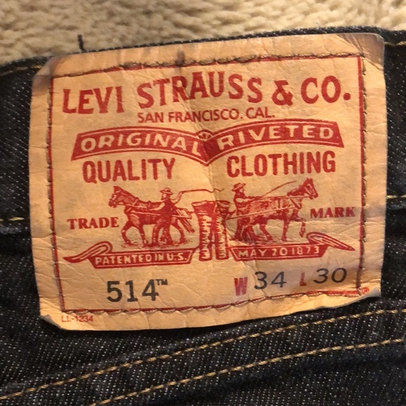 NWOT Levi’s Slim Straight 514 Jeans, size 34x30 - Picture 5 of 7